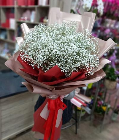 Букет цветов из: Гипсофила в Вохринке
