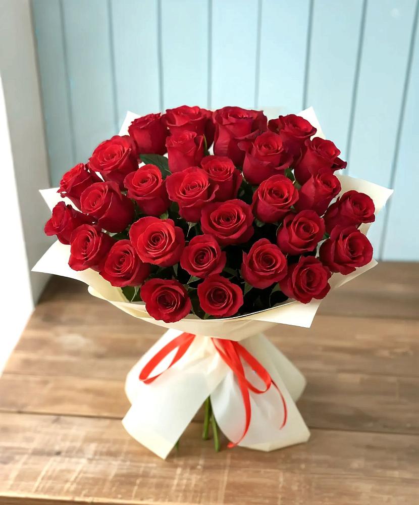 Букет 29 Красных роз в Вохринке