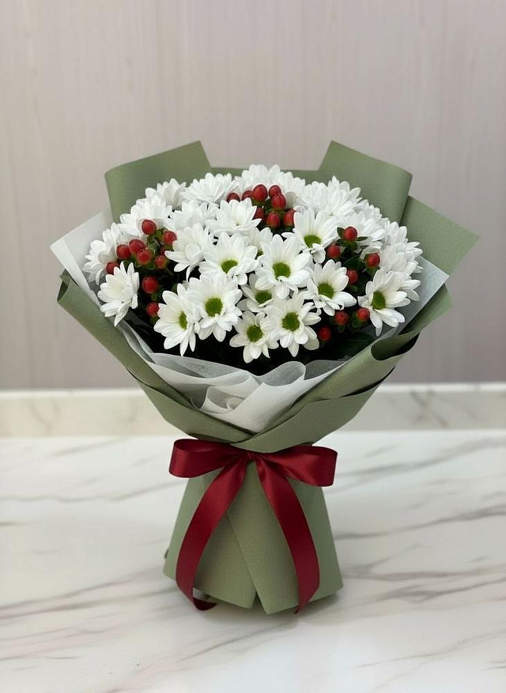 Букет цветов из: Хризантемы в Вохринке