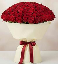 Букет 101 Красная роза Милано #REPLACE_PRED# Вохринке