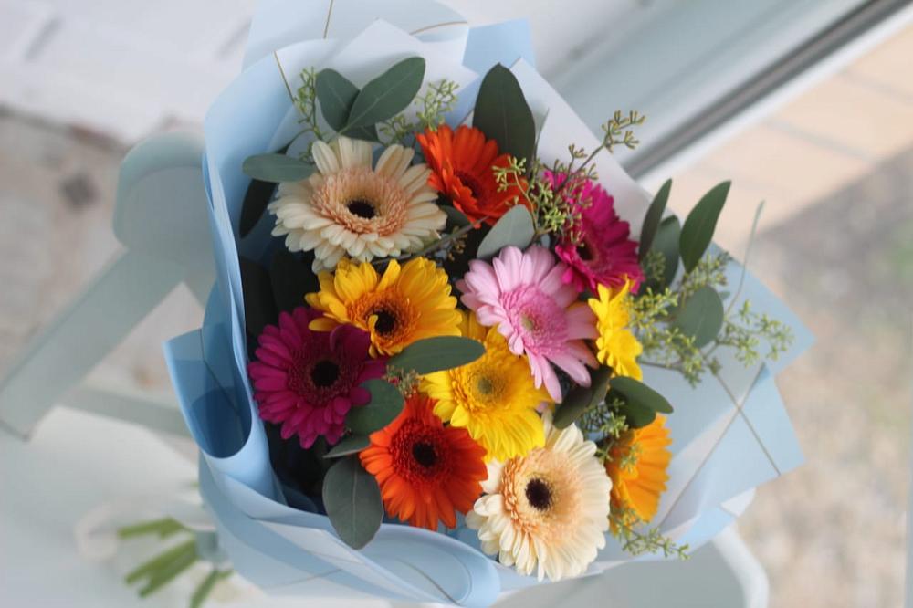 Букет цветов из: Герберы в Вохринке