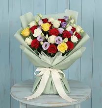 Букет цветов из:  Розы #REPLACE_PRED# Вохринке