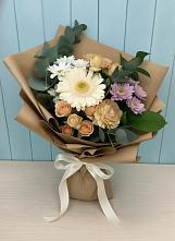 Букет цветов из:  Герберы и Хризантемы в Вохринке