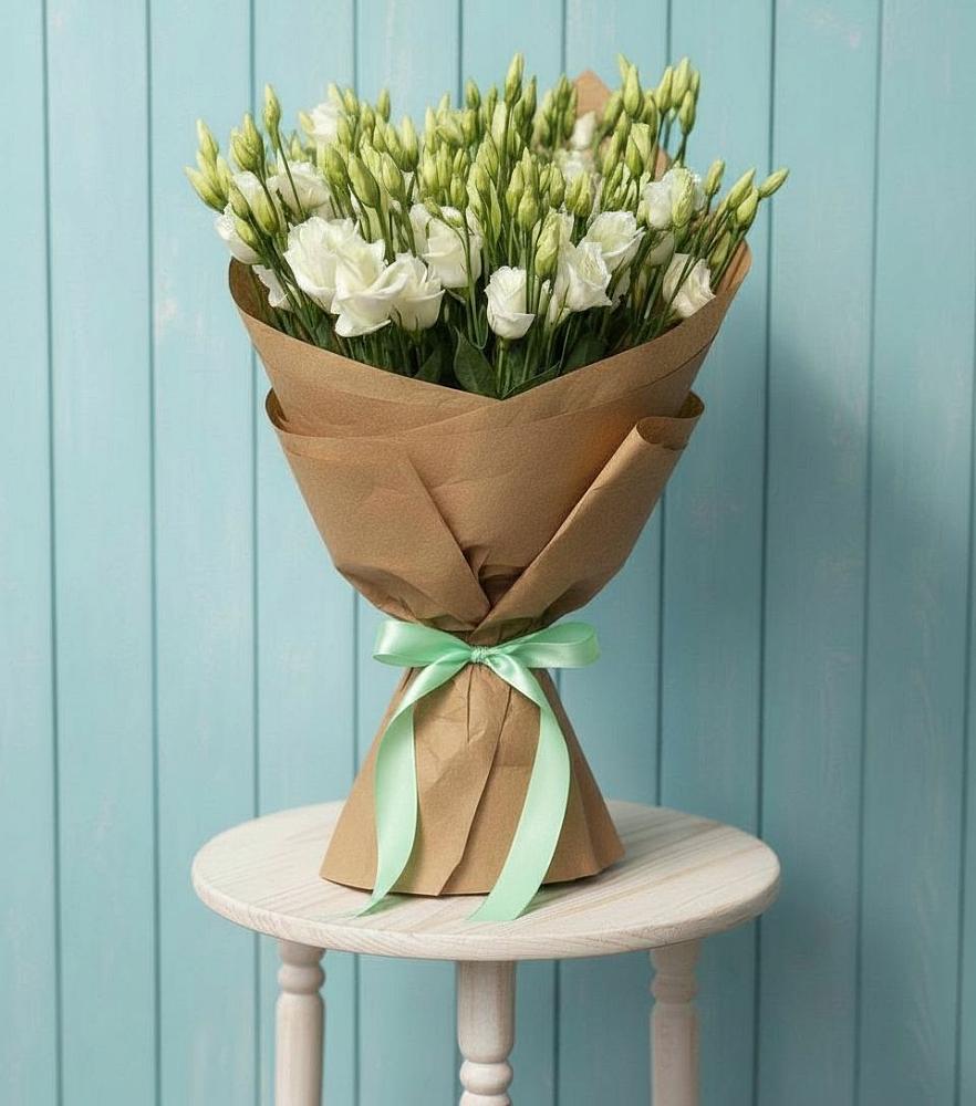 Букет цветов из: Лизиантусы в Вохринке