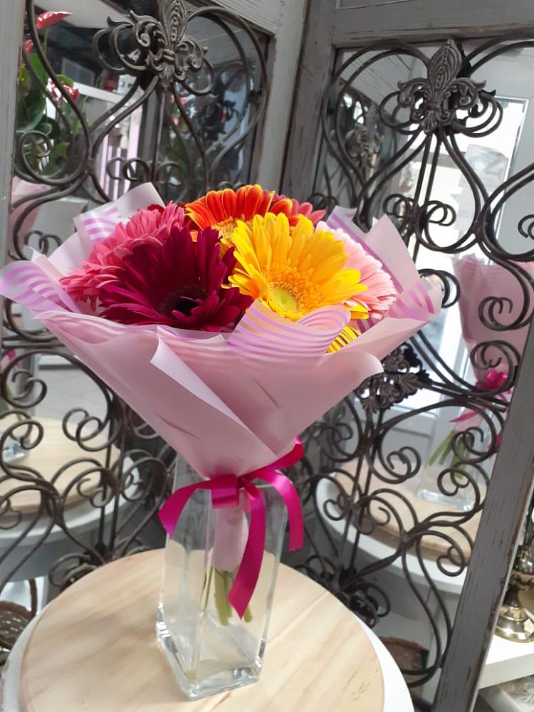 Букет цветов из: Герберы в Вохринке