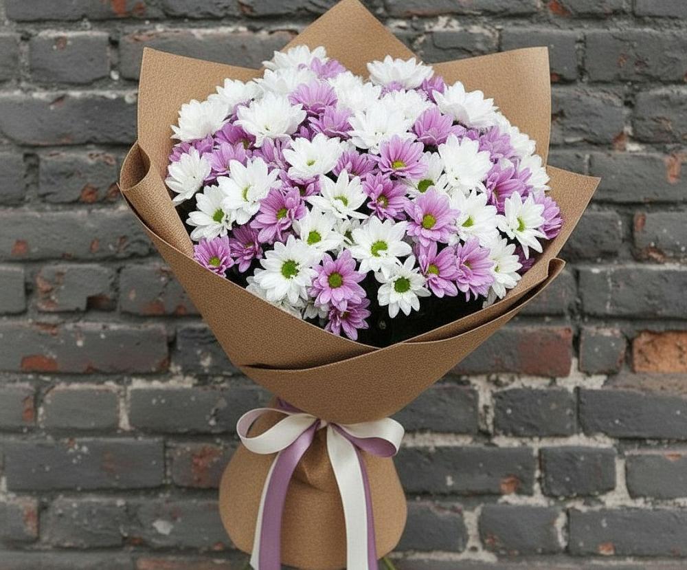 Букет цветов из: Хризантемы в Вохринке