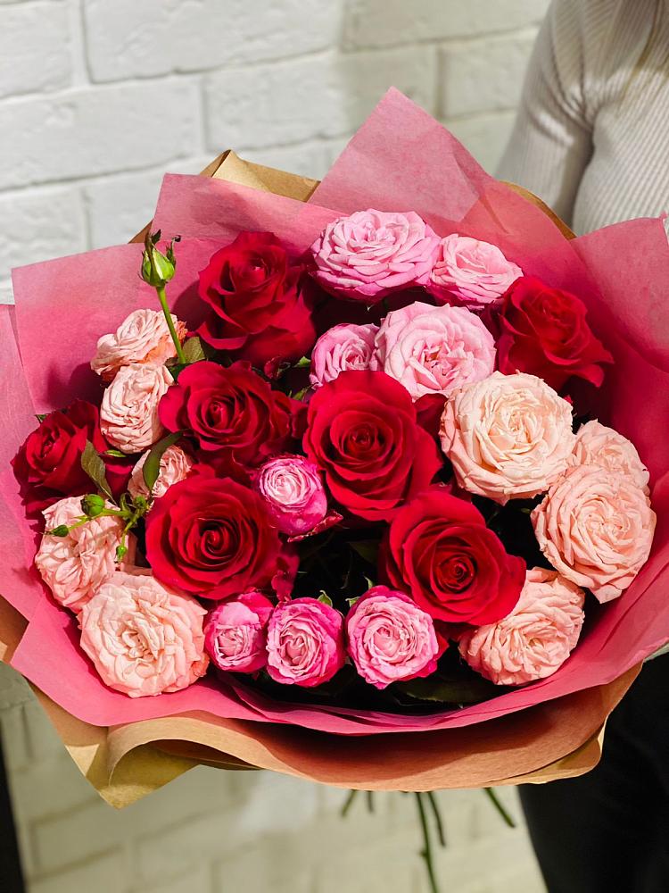 Букет цветов из: Розы в Вохринке