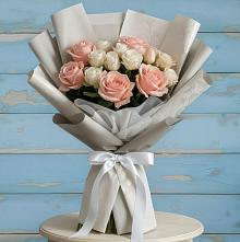 Букет цветов из:  Розы #REPLACE_PRED# Вохринке