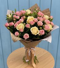 Букет цветов из:  Розы в Вохринке