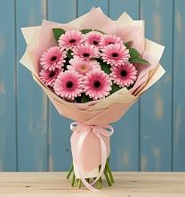 Букет цветов из:  Герберы в Вохринке