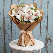 Букет цветов из:  Орхидеи и Розы в Вохринке